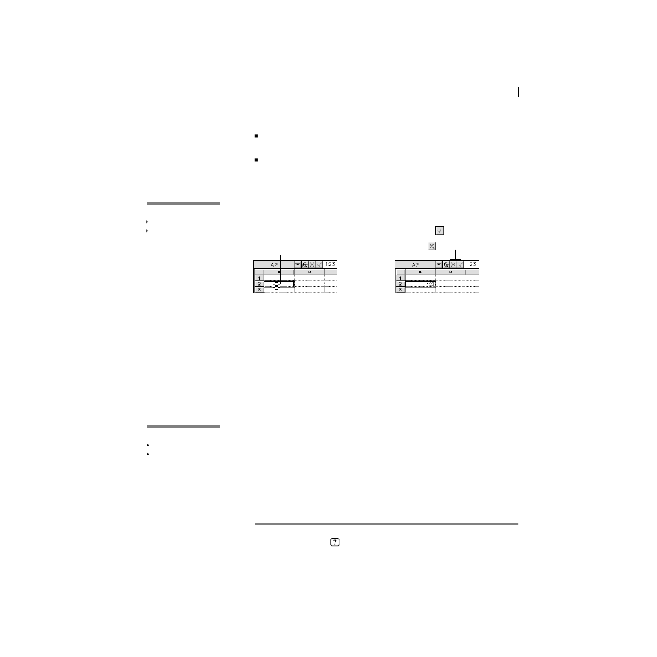 Typing in a spreadsheet, Selecting cells and ranges | Apple AppleWorks 5 : Mac OS User Manual | Page 151 / 293