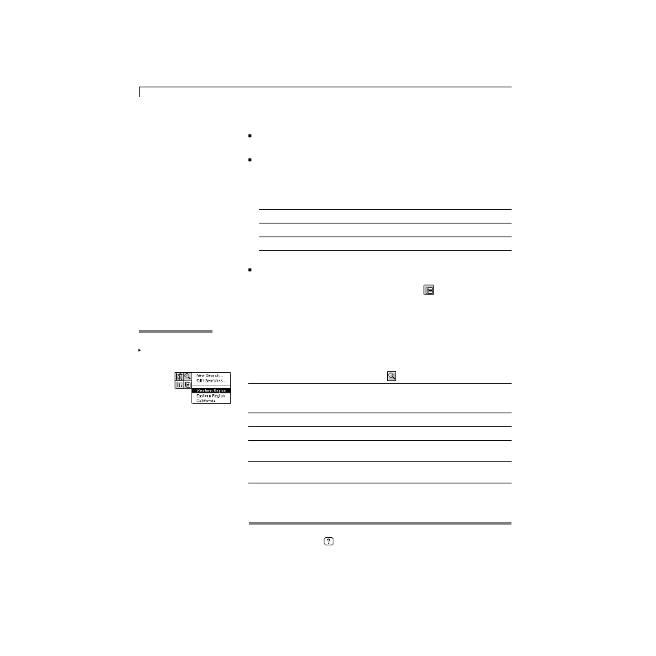 Saving a find request (named search) | Apple AppleWorks 5 : Mac OS User Manual | Page 208 / 293