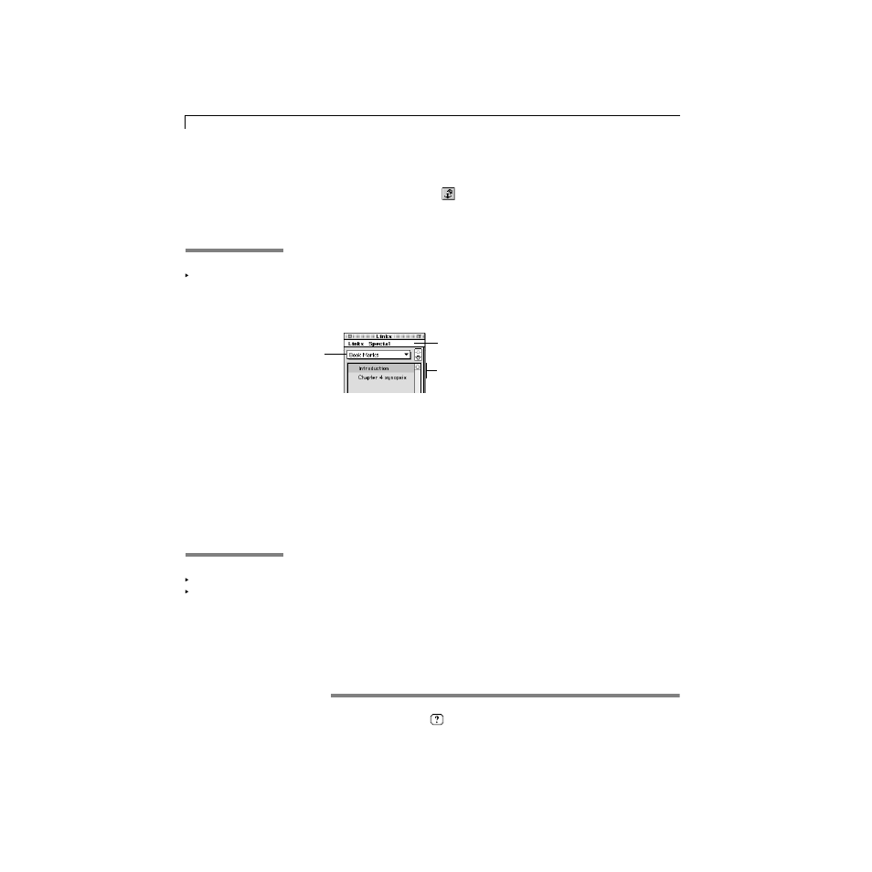 Creating book marks, Creating document links | Apple AppleWorks 5 : Mac OS User Manual | Page 226 / 293