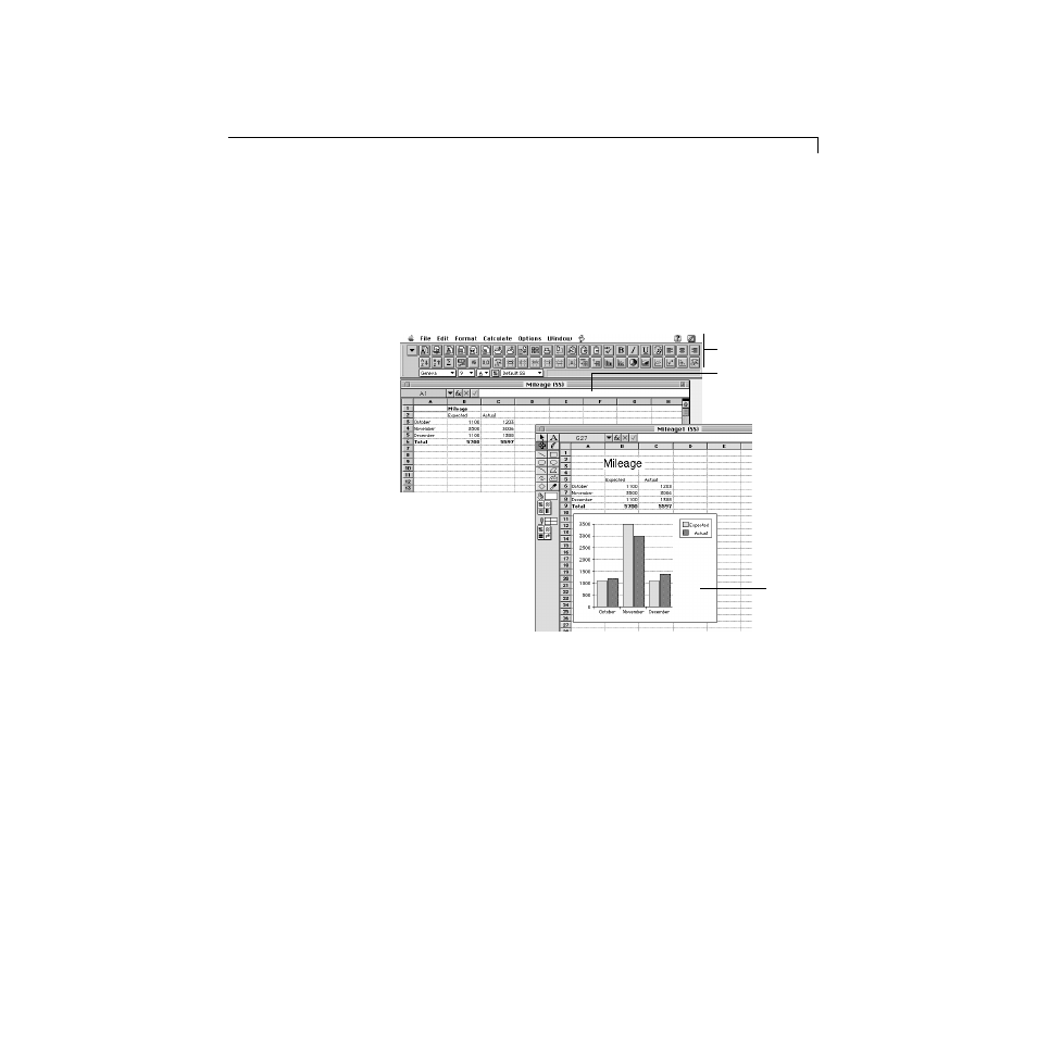 Spreadsheet documents | Apple AppleWorks 5 : Mac OS User Manual | Page 23 / 293