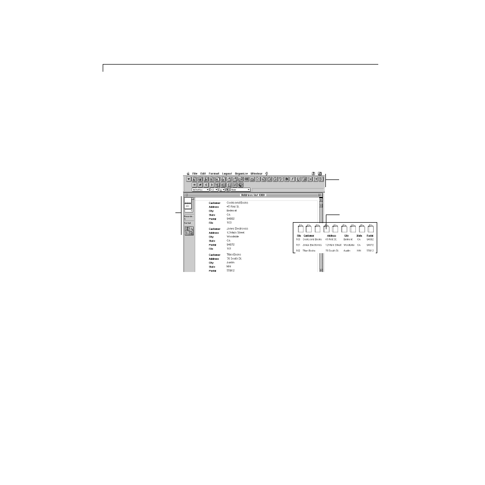 Database documents | Apple AppleWorks 5 : Mac OS User Manual | Page 24 / 293