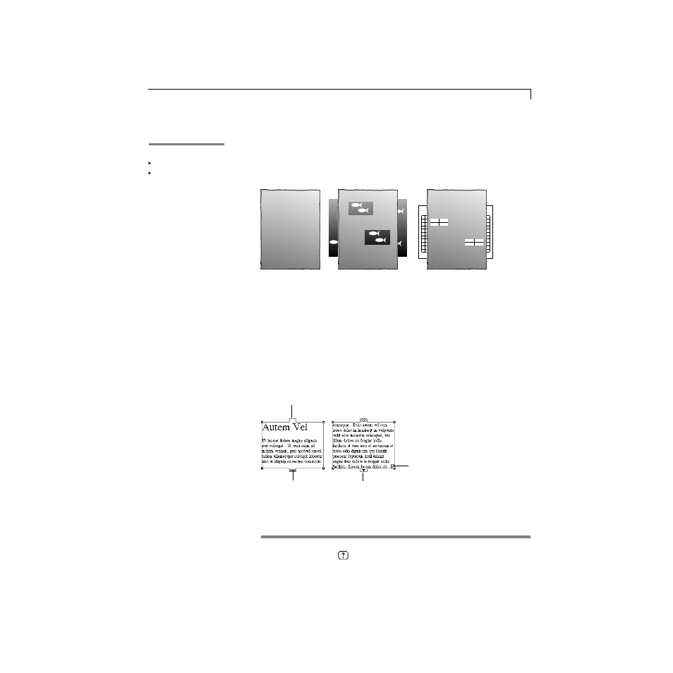 Linking frames | Apple AppleWorks 5 : Mac OS User Manual | Page 253 / 293