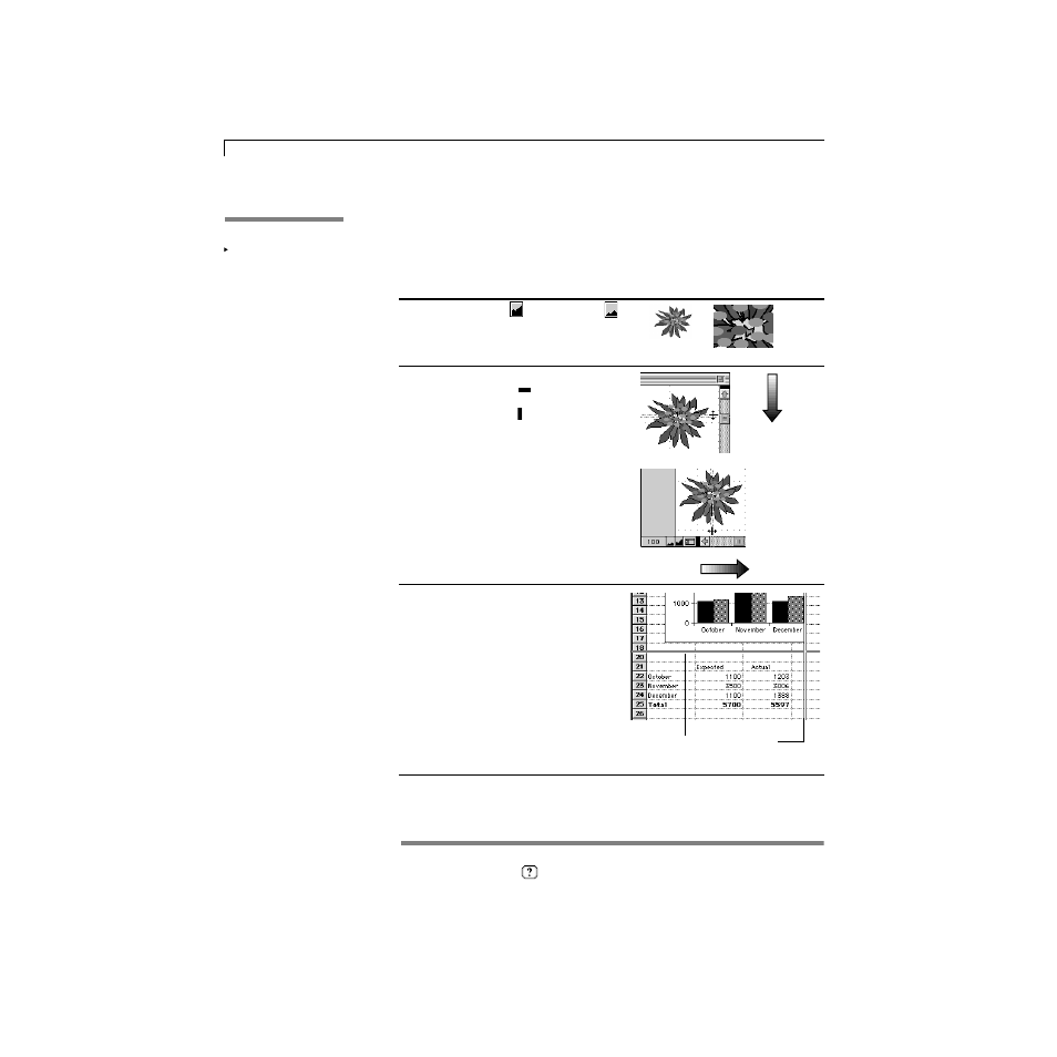 Viewing windows | Apple AppleWorks 5 : Mac OS User Manual | Page 50 / 293