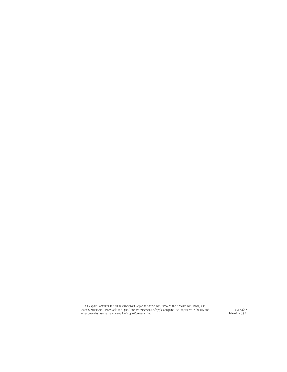 Apple Xserve (Cluster Node) User Manual | Page 20 / 20