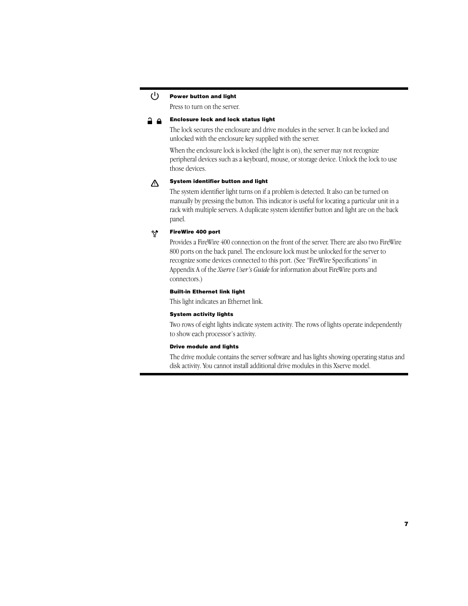 Apple Xserve (Cluster Node) User Manual | Page 7 / 20