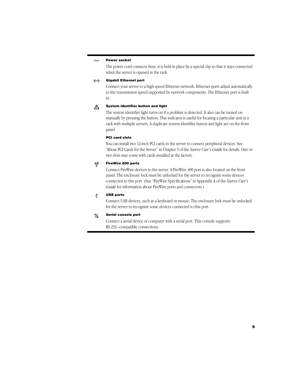 Apple Xserve (Cluster Node) User Manual | Page 9 / 20