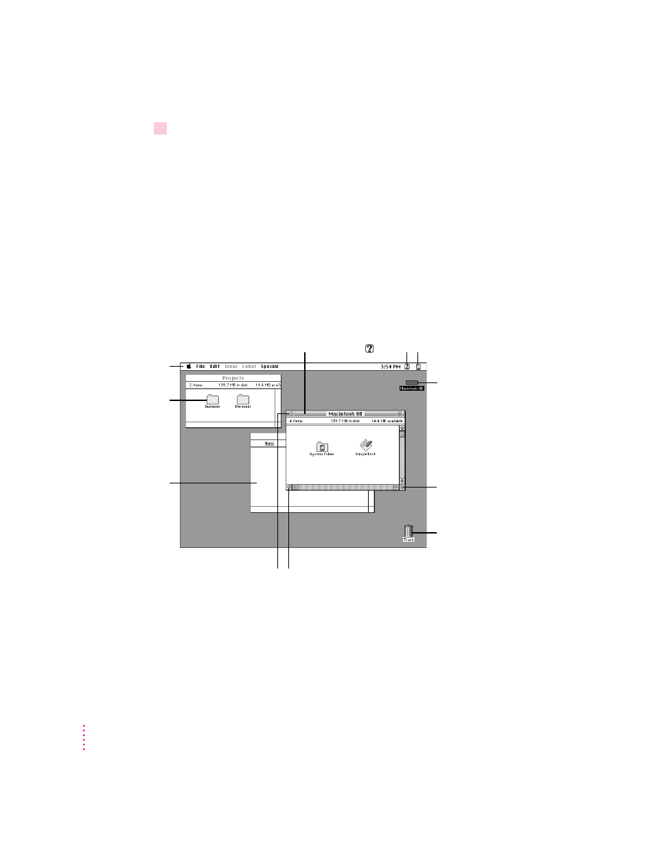 Reviewing the basics | Apple Power Macintosh 8100 Series User Manual | Page 26 / 144