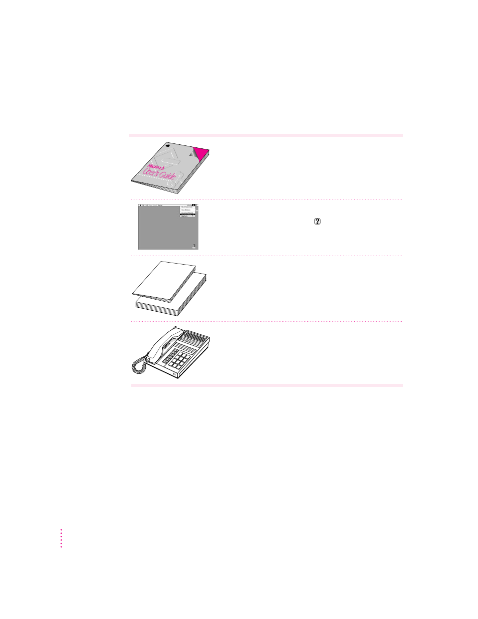 Where to find answers, User’s guide | Apple Power Macintosh 8100 Series User Manual | Page 28 / 144