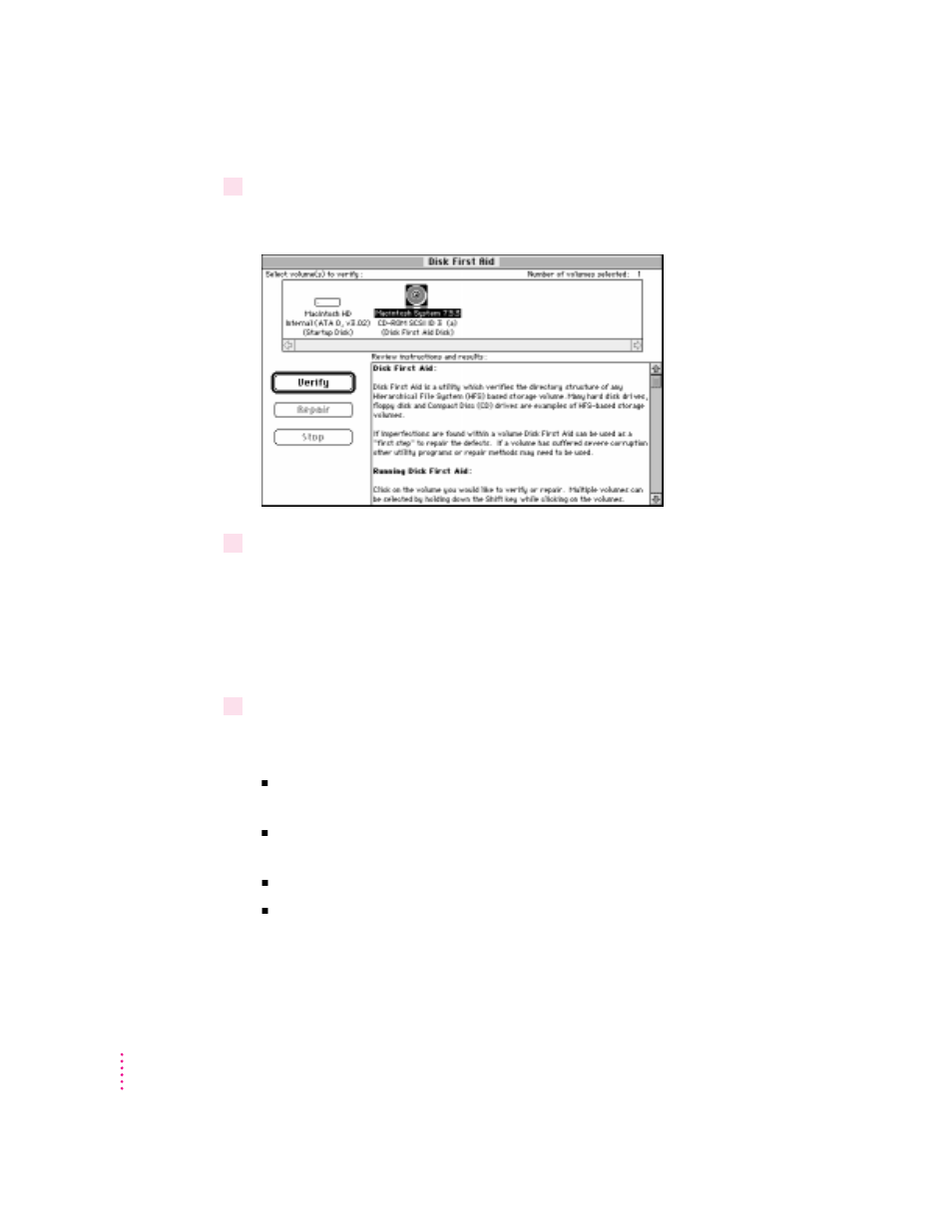 If disk first aid cannot correct the problem | Apple Power Macintosh 4400 User Manual | Page 118 / 205