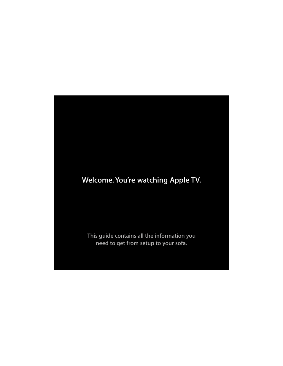 Apple TV (1st generation) User Manual | 40 pages