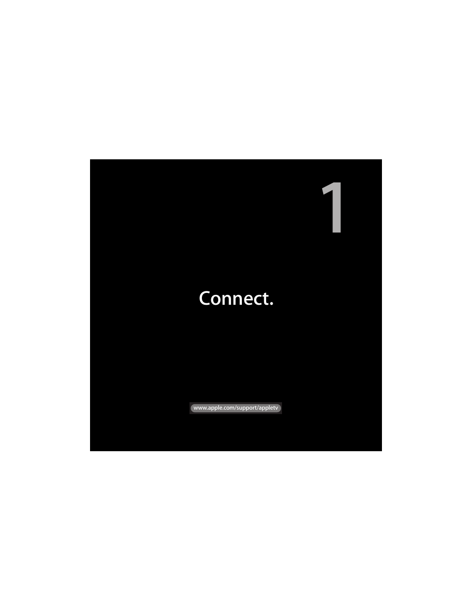1 connect | Apple TV (1st generation) User Manual | Page 5 / 40