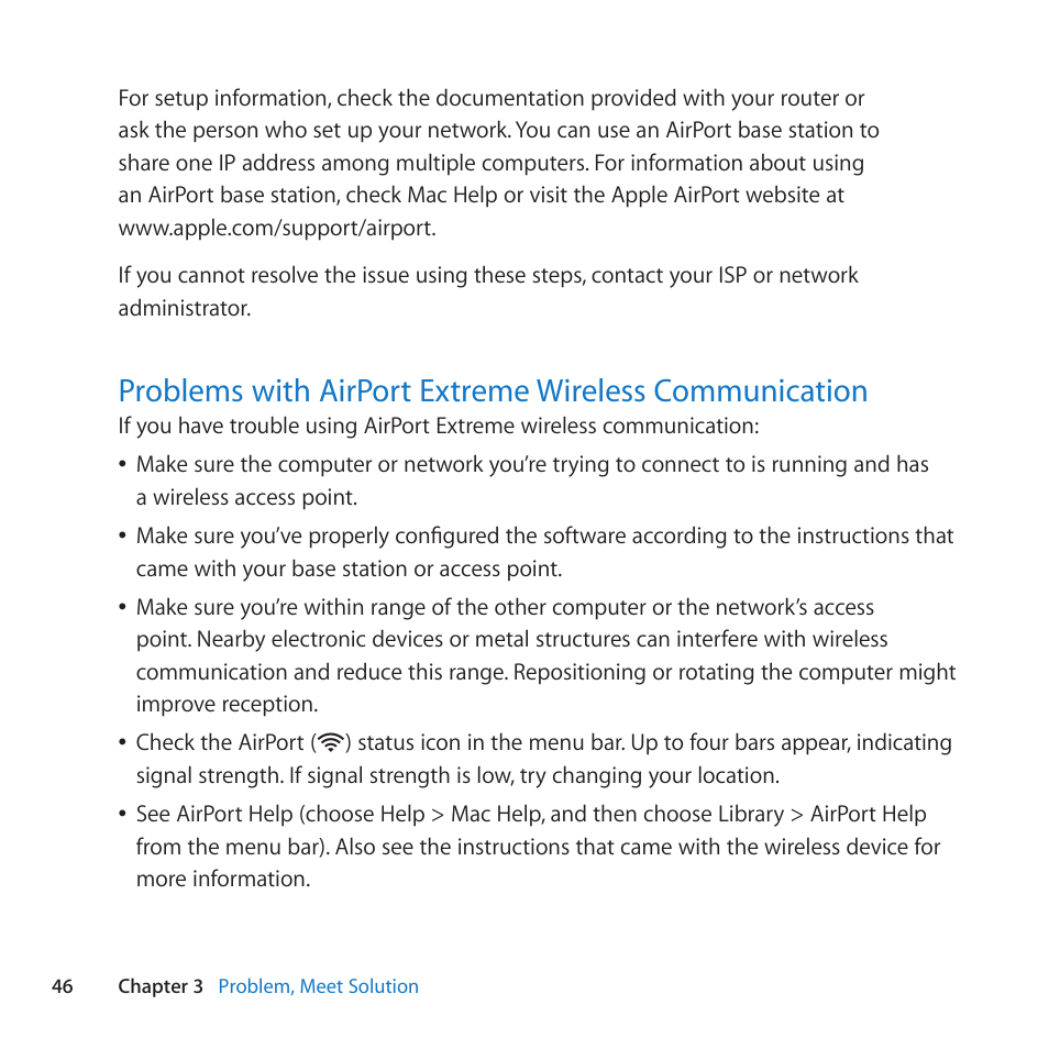 Apple MacBook Air (13-inch, Late 2010) User Manual | Page 46 / 72