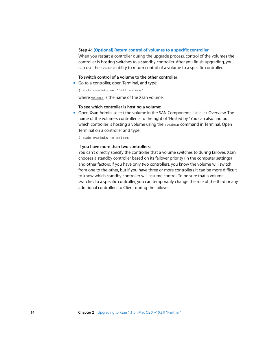Apple Xsan 1.1 User Manual | Page 14 / 25