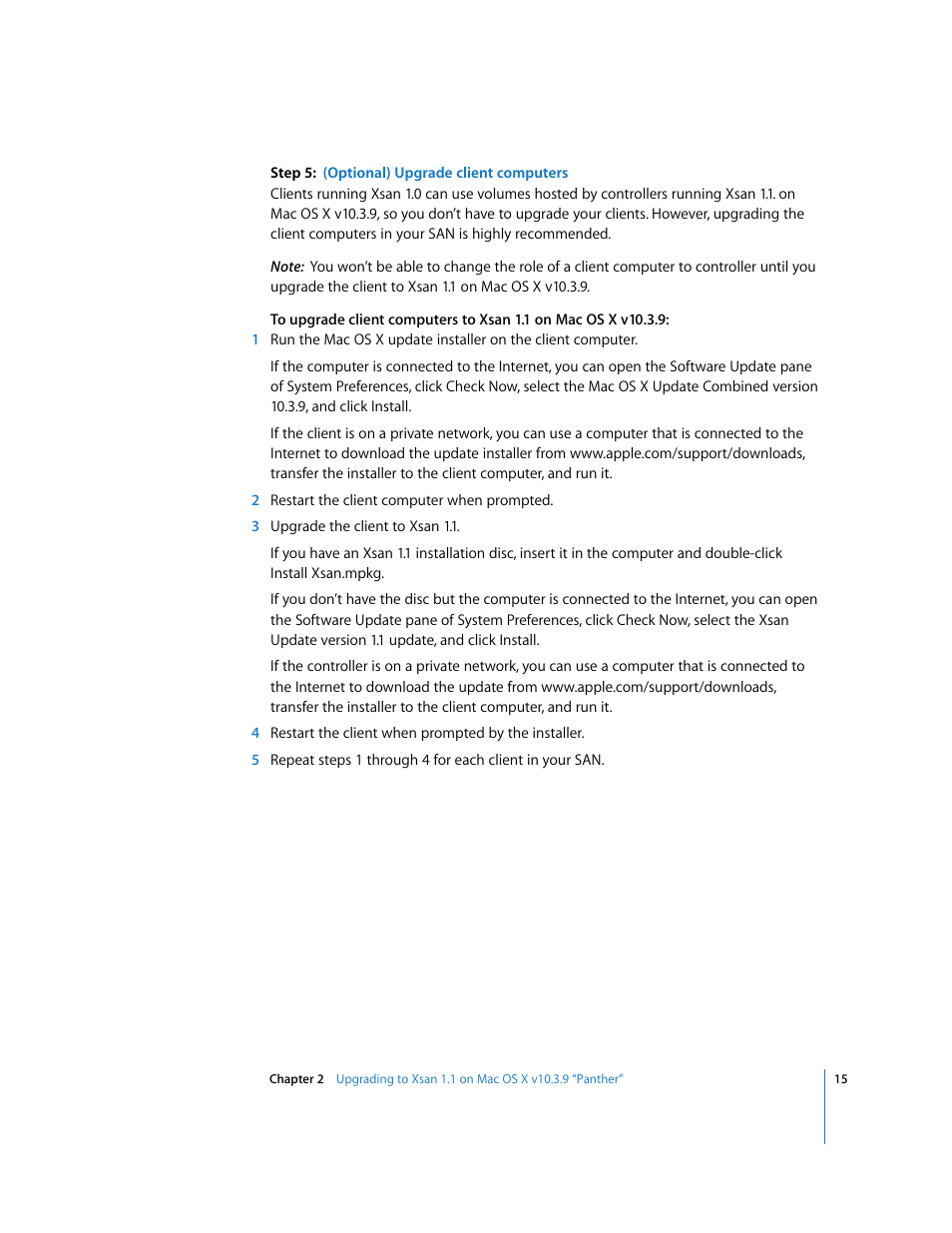 Apple Xsan 1.1 User Manual | Page 15 / 25