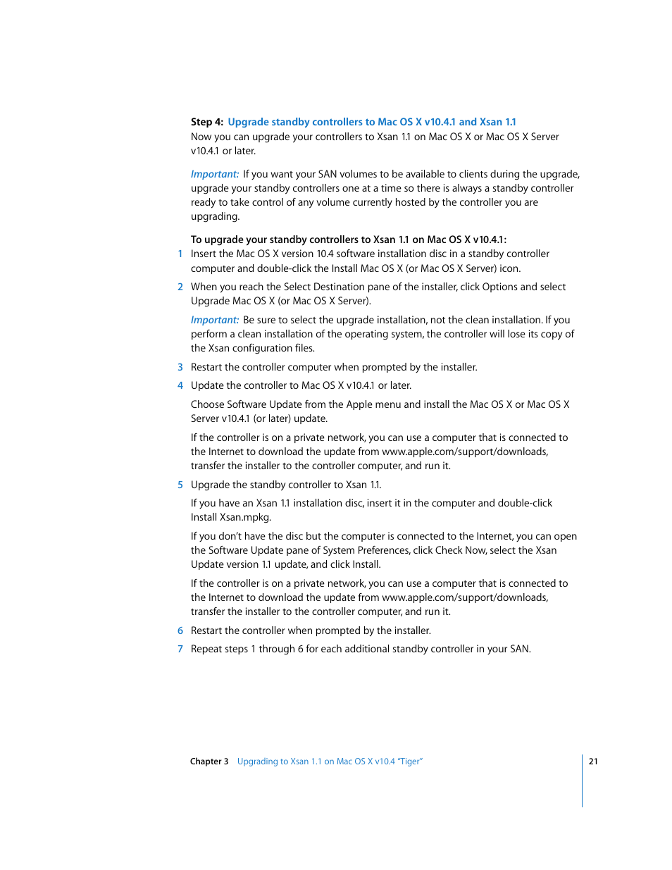 Apple Xsan 1.1 User Manual | Page 21 / 25