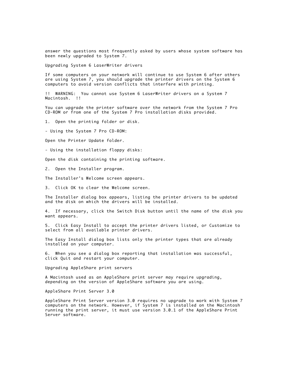 Apple System 7 Pro User Manual | Page 4 / 28
