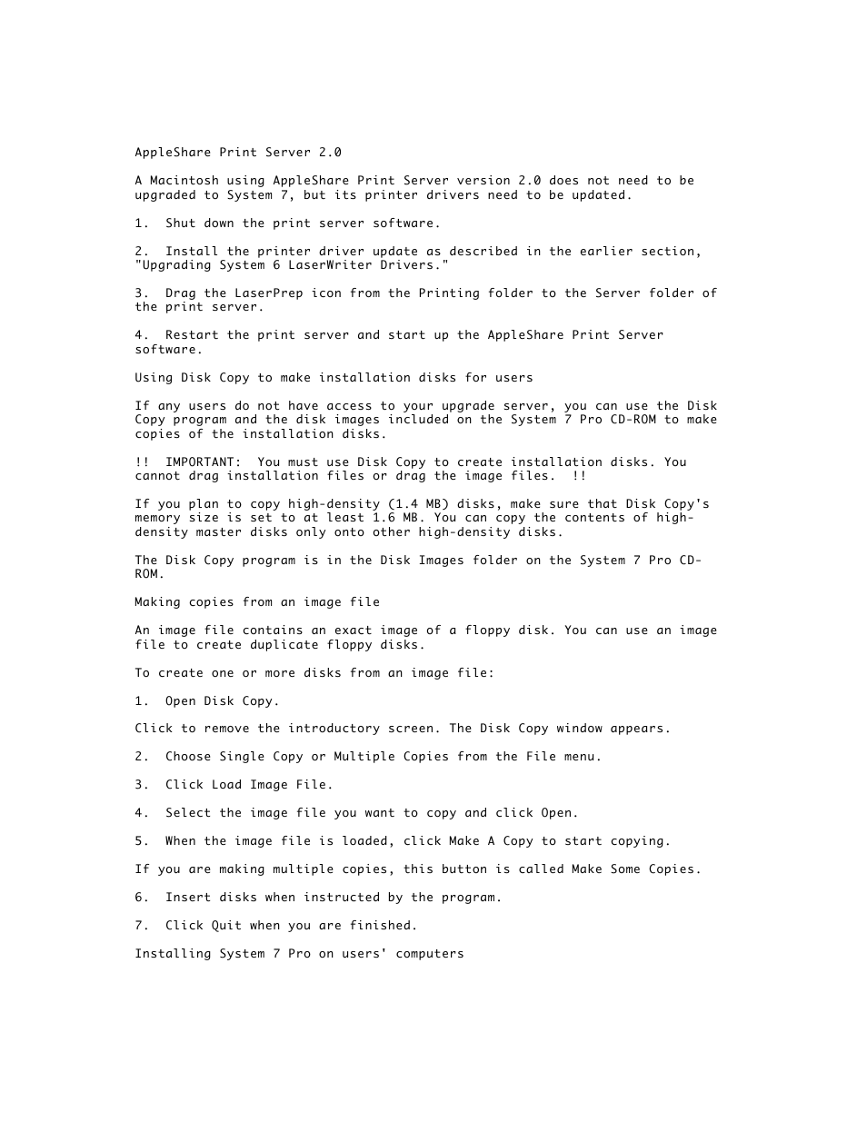 Apple System 7 Pro User Manual | Page 5 / 28