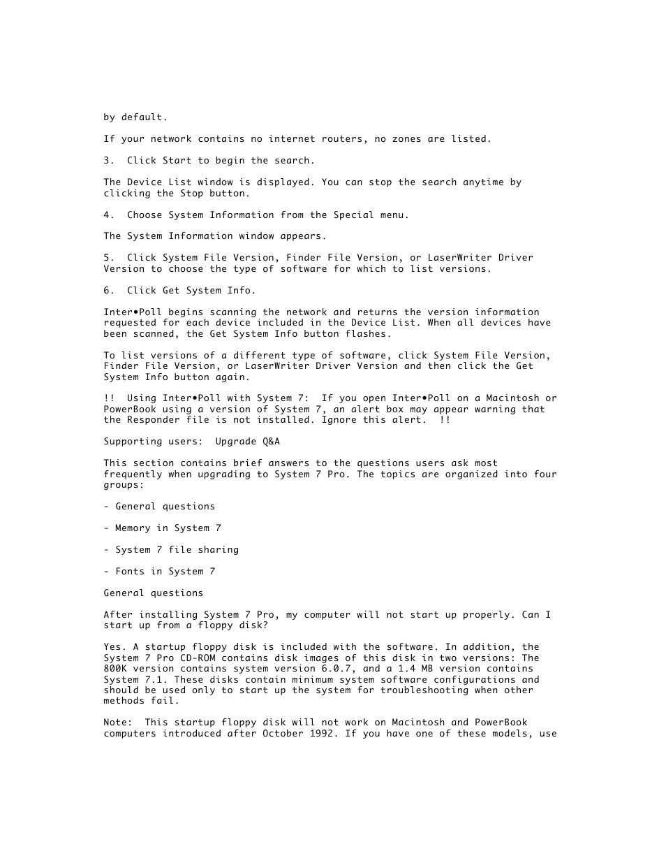 Apple System 7 Pro User Manual | Page 7 / 28