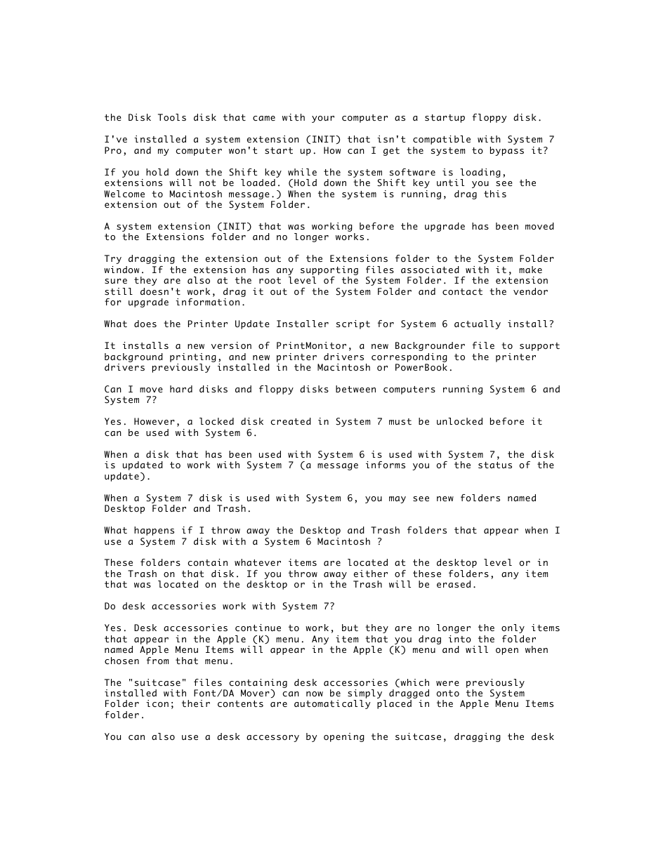 Apple System 7 Pro User Manual | Page 8 / 28
