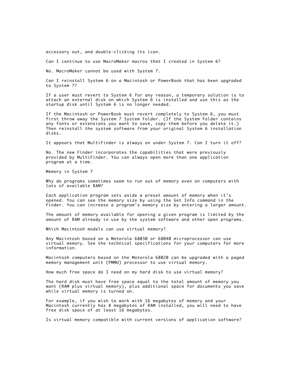 Apple System 7 Pro User Manual | Page 9 / 28