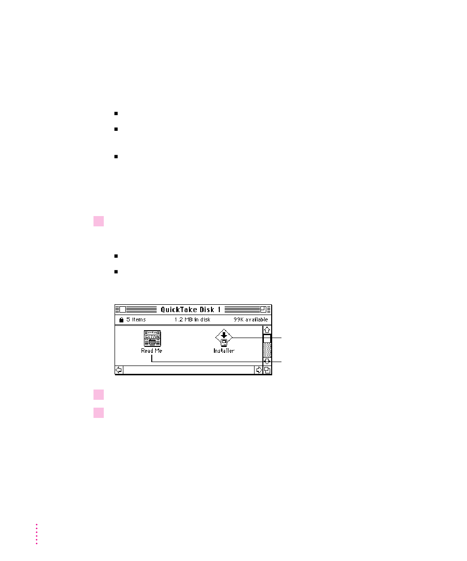 Installing the quicktake software 6, Installing the quicktake software | Apple QuickTake 100 User Manual | Page 13 / 79