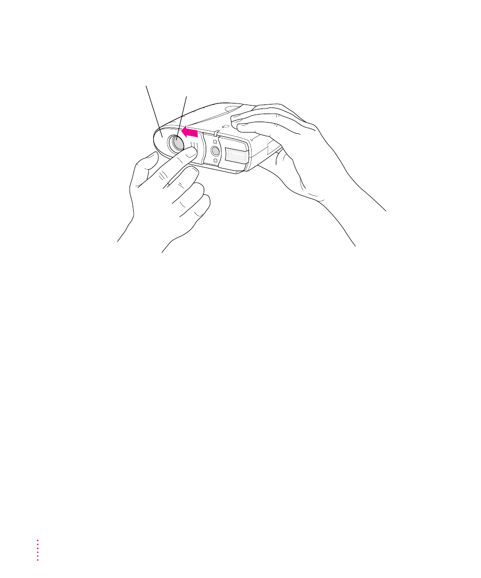 Turning on the camera 10, Turning on the camera | Apple QuickTake 100 User Manual | Page 17 / 79