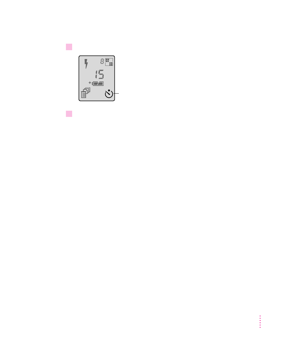 Timer 15, Timer | Apple QuickTake 100 User Manual | Page 22 / 79