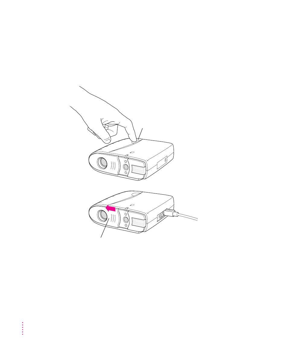 Waking the camera 16, Waking the camera | Apple QuickTake 100 User Manual | Page 23 / 79