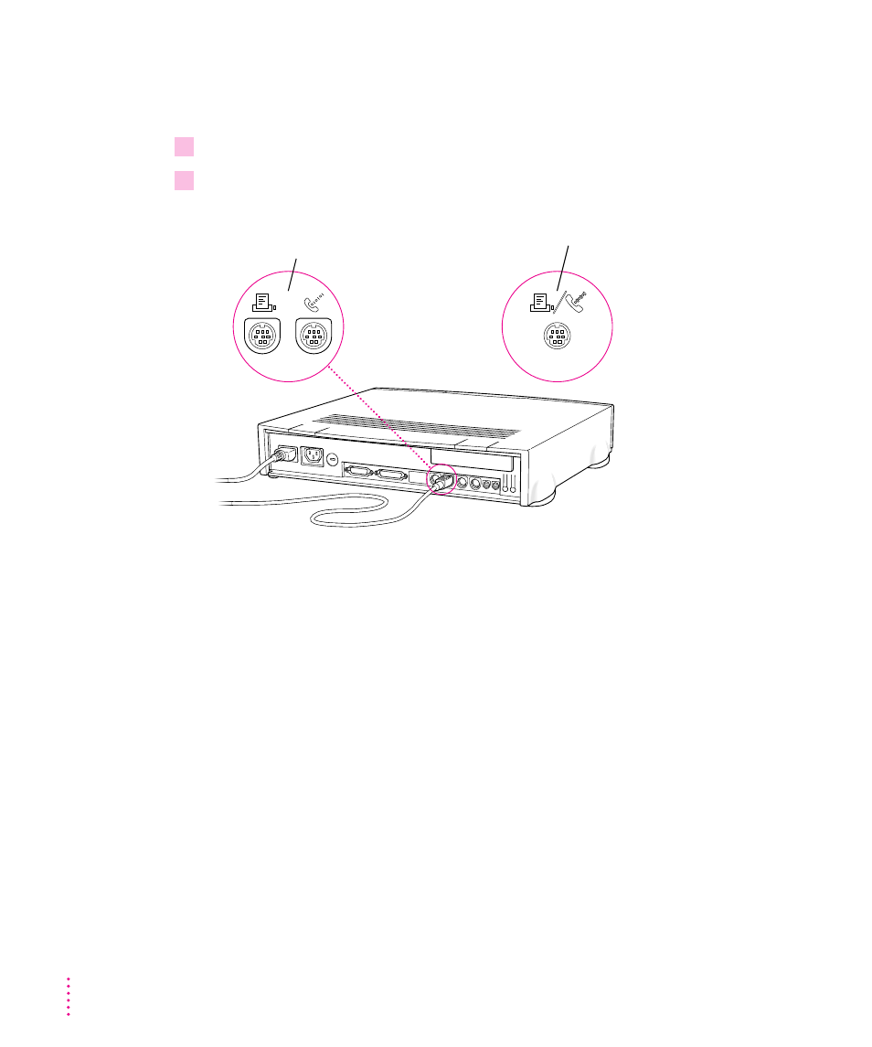 Connecting the camera to your macintosh 18, Connecting the camera to your macintosh | Apple QuickTake 100 User Manual | Page 25 / 79