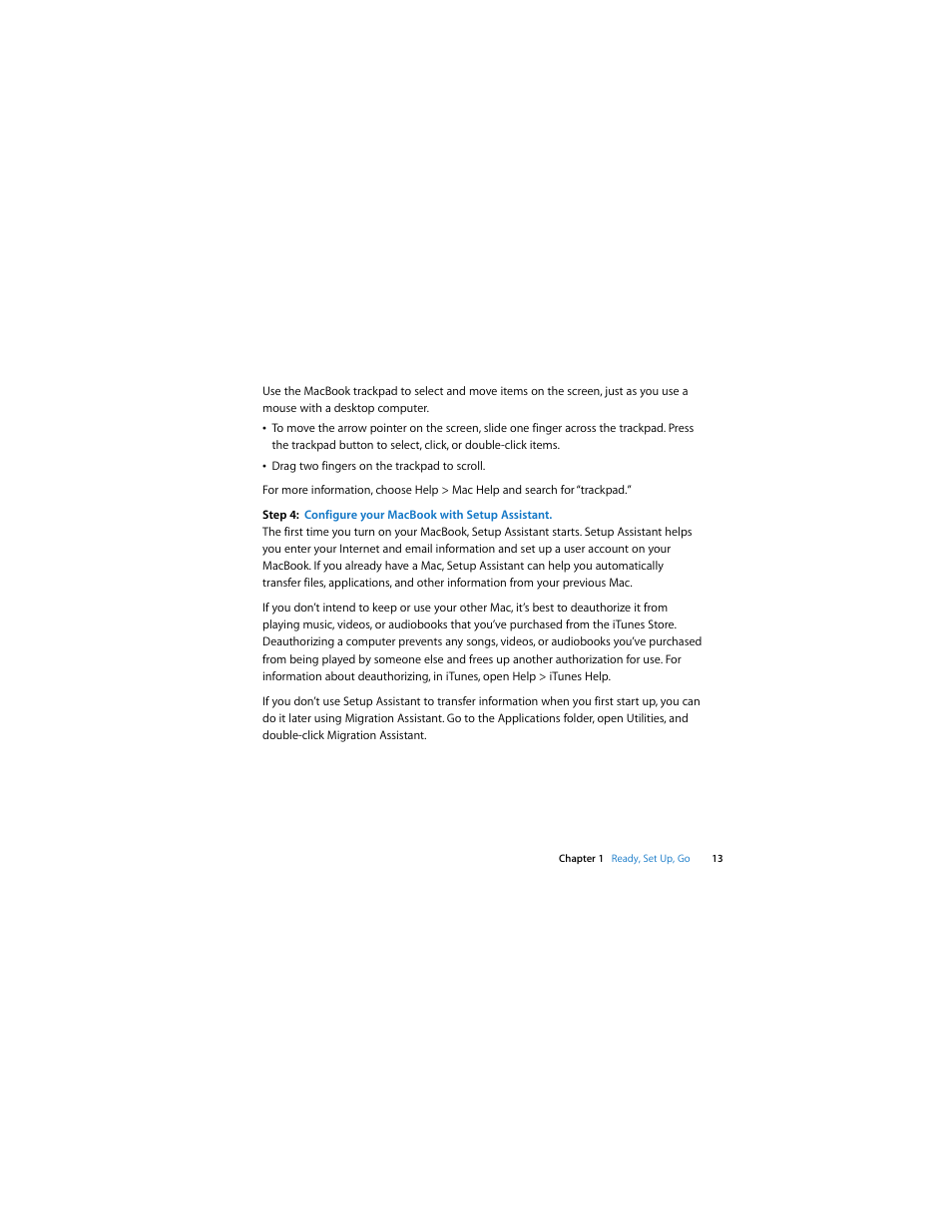 Apple MacBook (13-inch, Late 2006) User Manual | Page 13 / 76