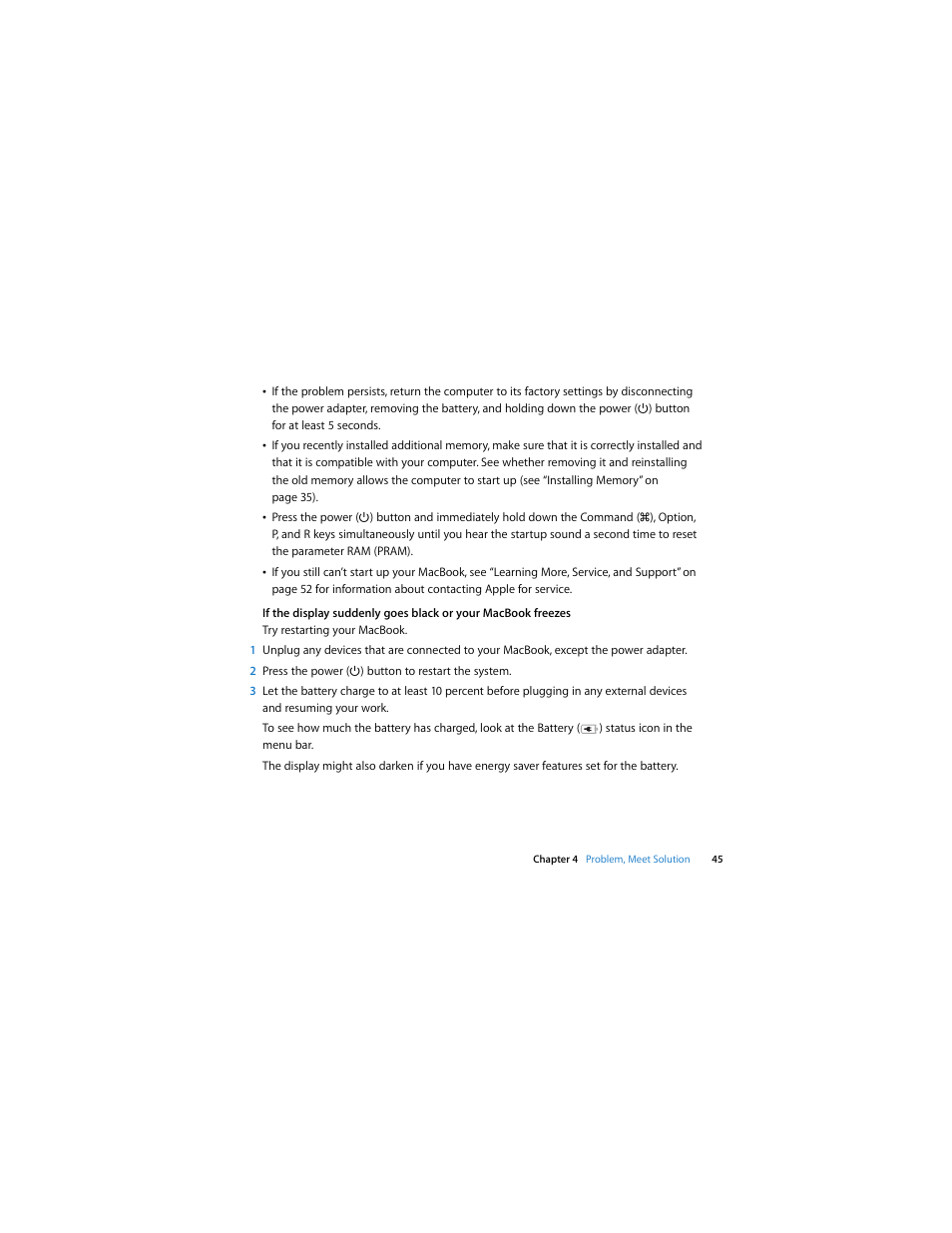 Apple MacBook (13-inch, Late 2006) User Manual | Page 45 / 76