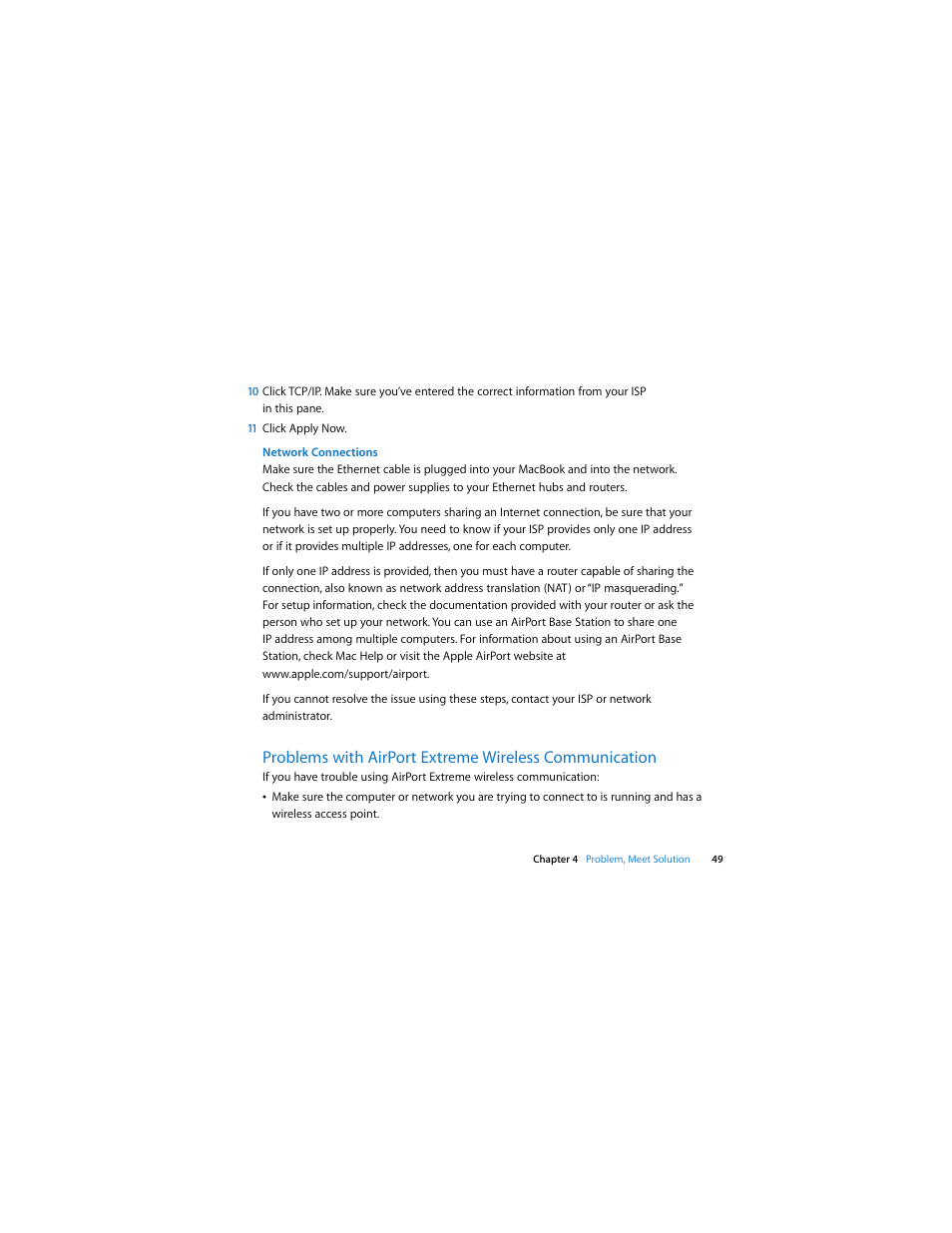 Apple MacBook (13-inch, Late 2006) User Manual | Page 49 / 76