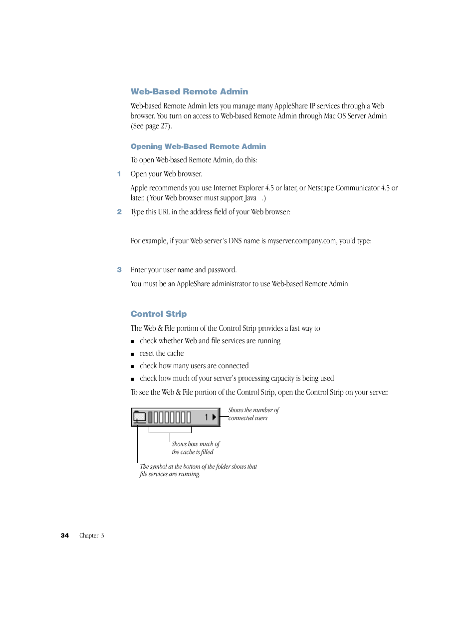 Apple AppleShare IP 6.3 User Manual | Page 34 / 46