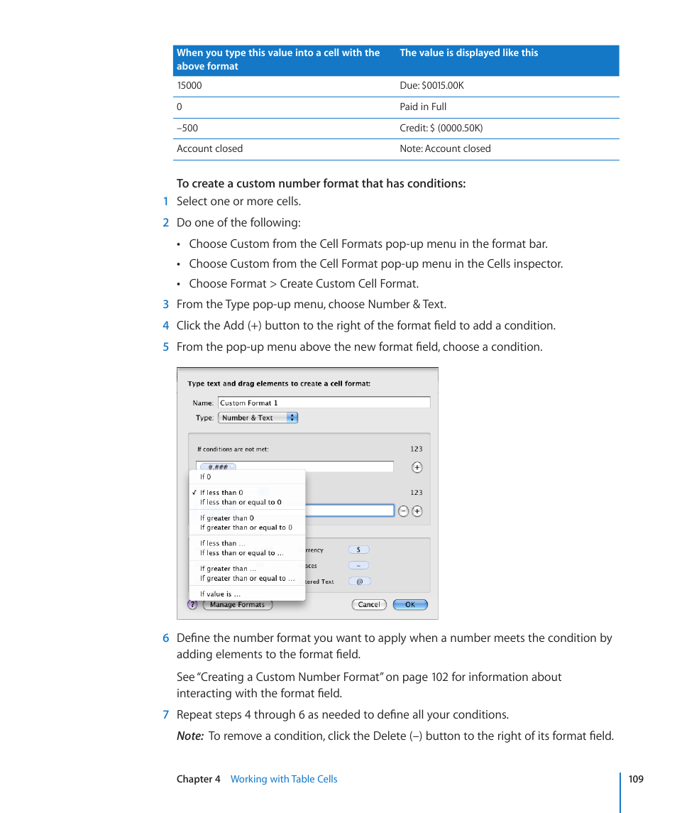 Apple Numbers '09 User Manual | Page 109 / 254