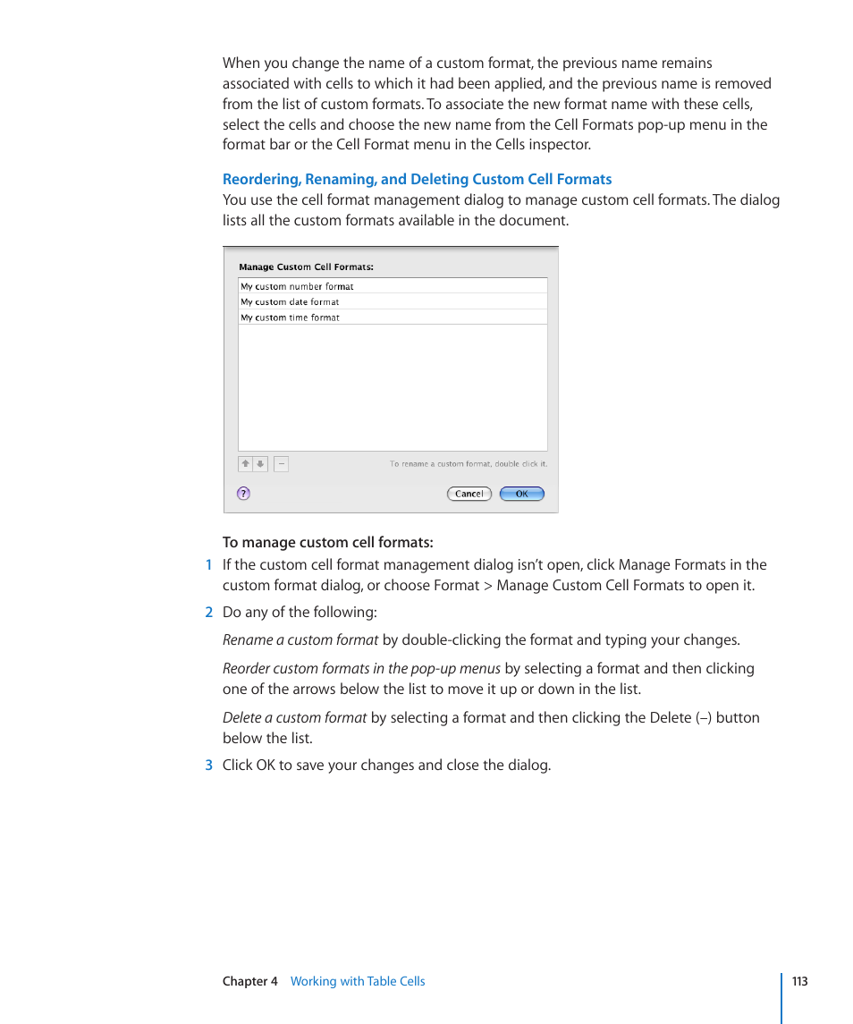 Apple Numbers '09 User Manual | Page 113 / 254