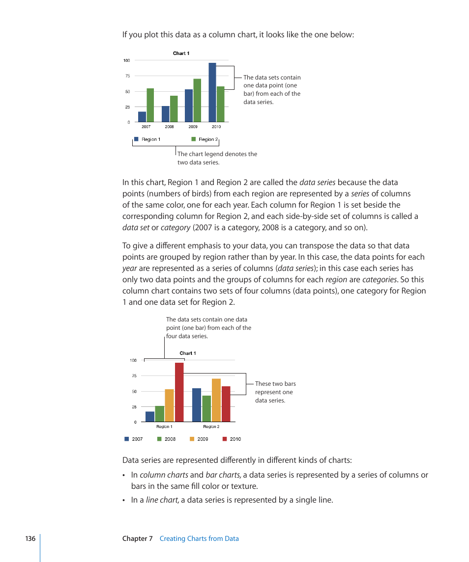 Apple Numbers '09 User Manual | Page 136 / 254
