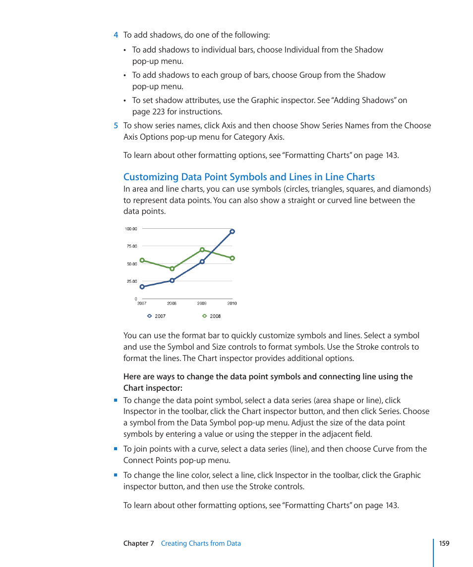 Apple Numbers '09 User Manual | Page 159 / 254