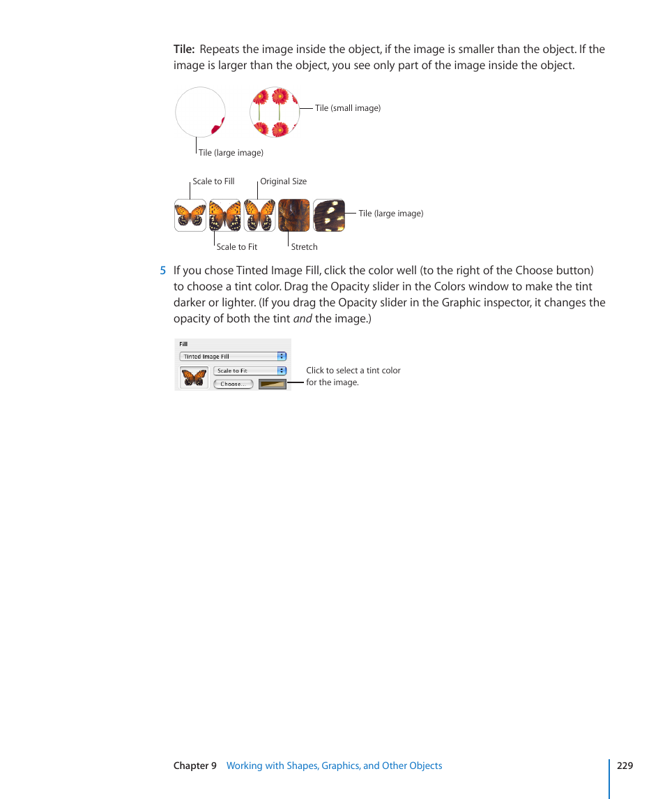 Apple Numbers '09 User Manual | Page 229 / 254