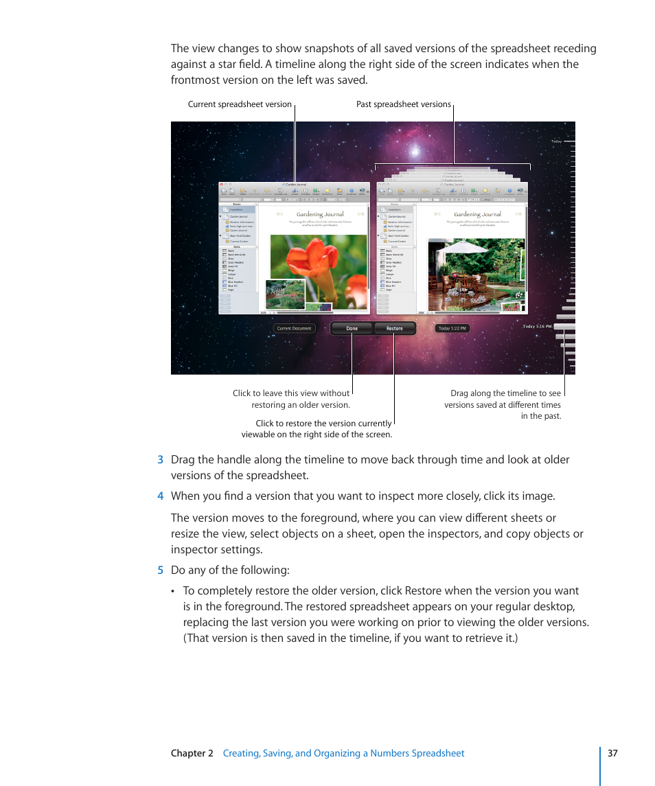 Apple Numbers '09 User Manual | Page 37 / 254