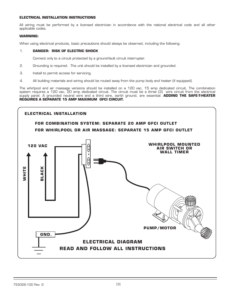 American Standard Whirlpool/Bathing Pool 2748.XXXW User Manual | Page 3 / 4