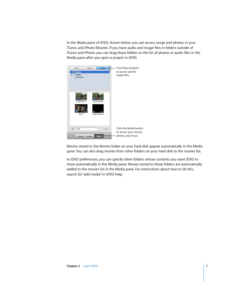 Apple iDVD '08 User Manual | Page 7 / 35
