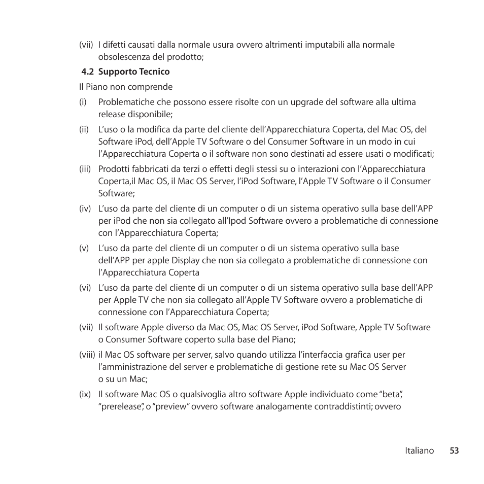 Apple AppleCare Protection Plan for Apple Display User Manual | Page 53 / 108