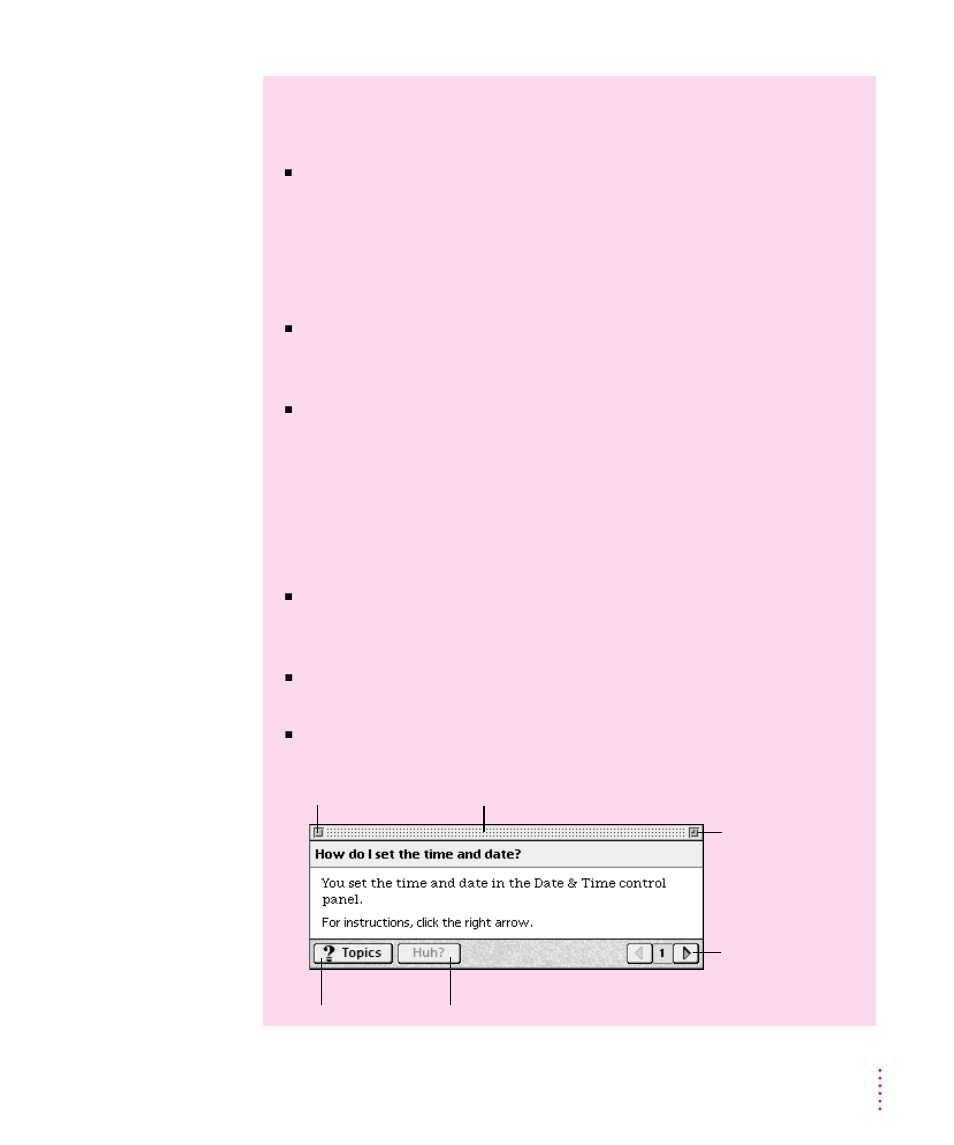 Tips for using mac os guide | Apple PowerBook (2400c) User Manual | Page 33 / 159