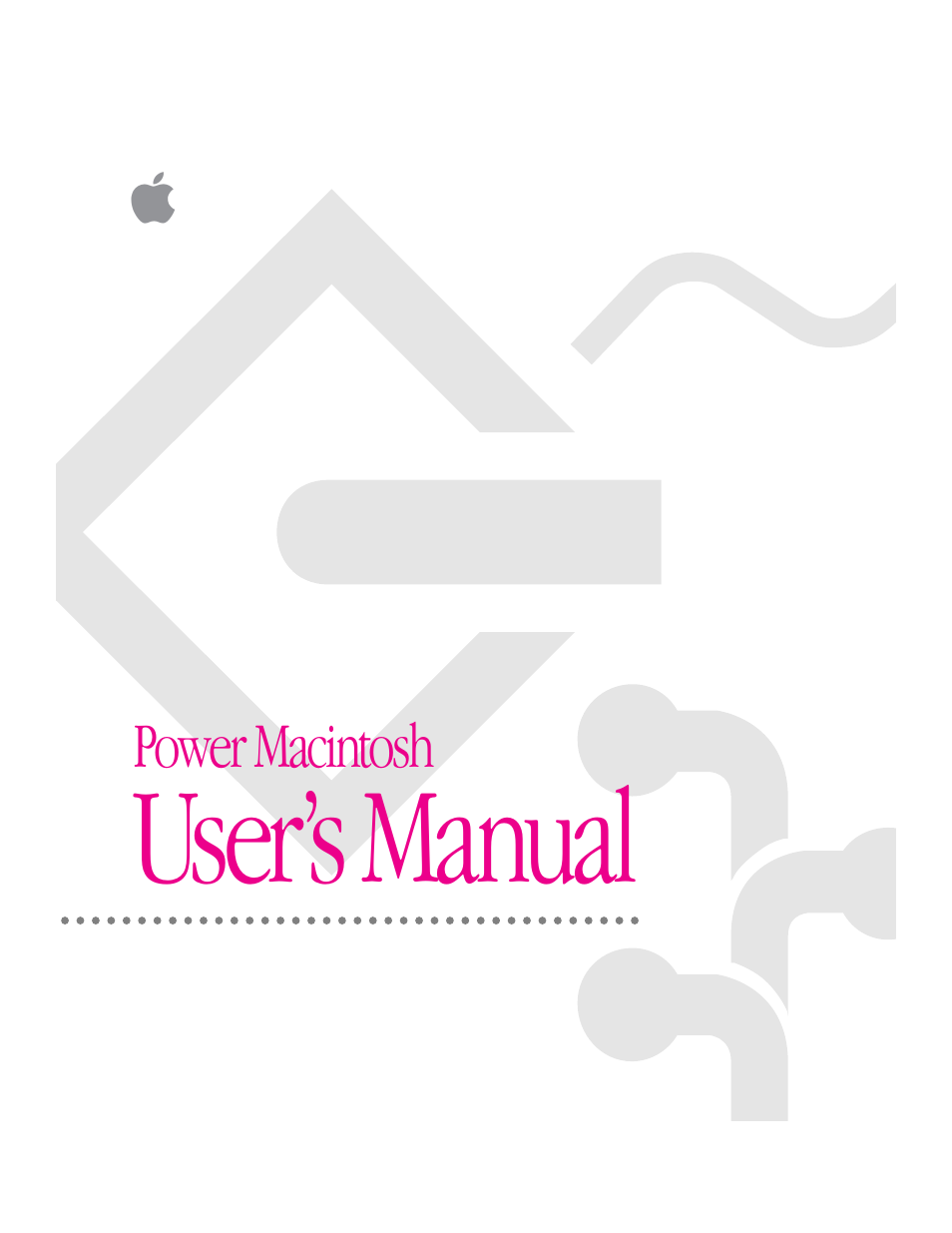 User’s manual | Apple Power Macintosh 7600/200 Series User Manual | Page 247 / 260