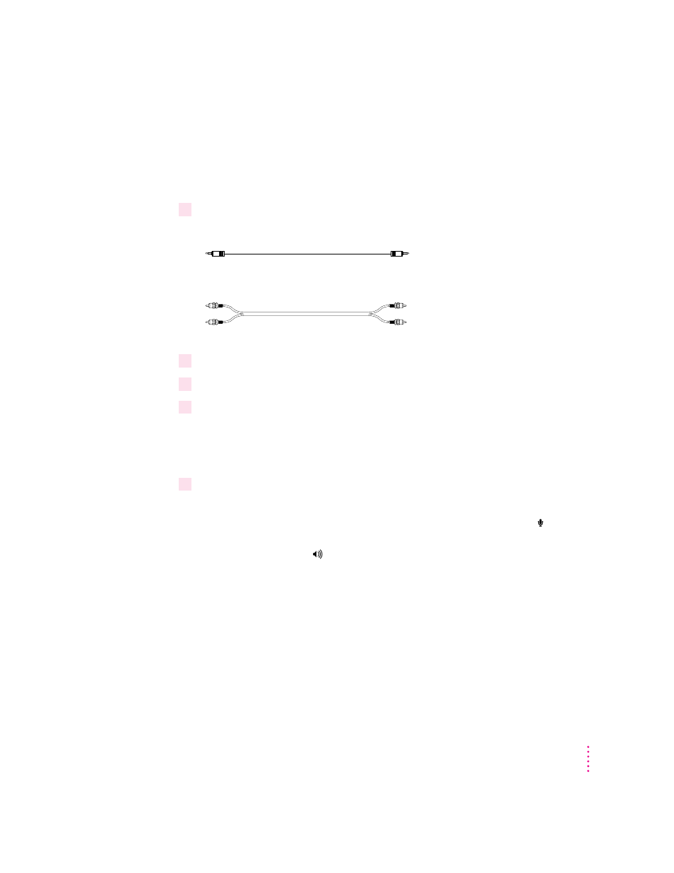 Connecting most audio equipment | Apple Power Macintosh 7600/200 Series User Manual | Page 81 / 260