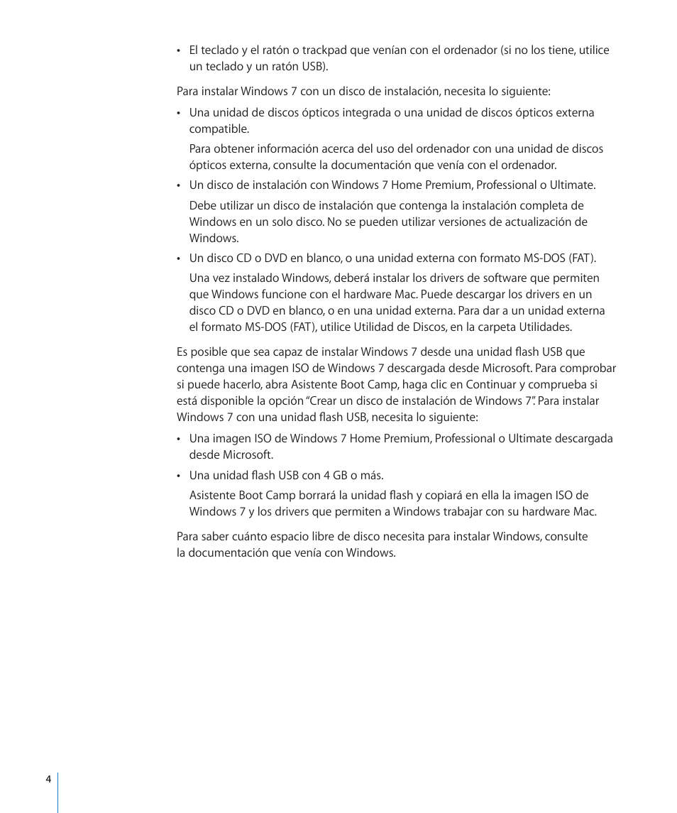 Apple Boot Camp (OS X Lion) User Manual | Page 4 / 14
