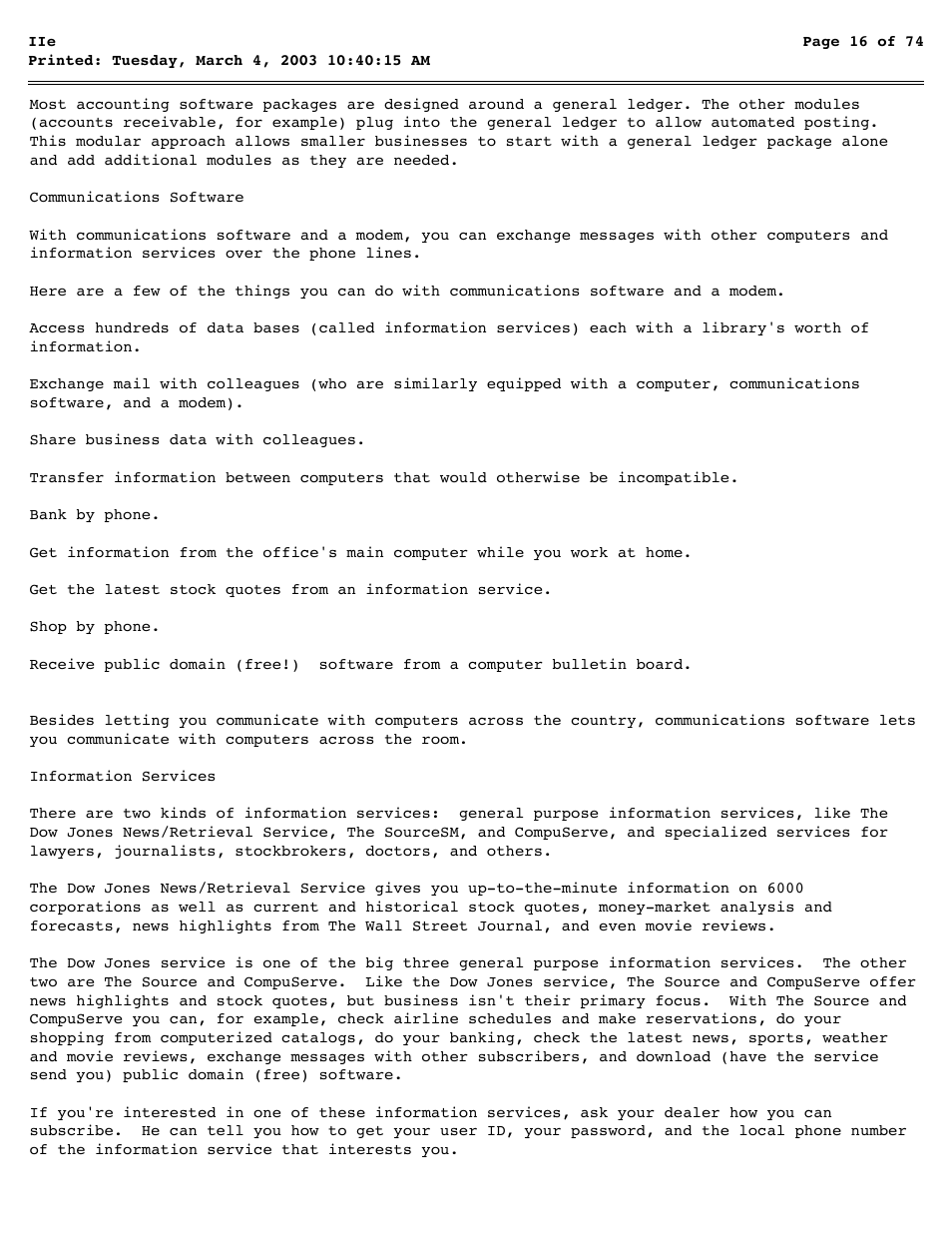 Apple IIe User Manual | Page 16 / 74