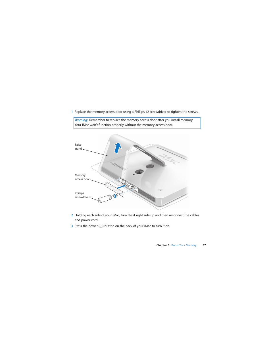 Apple iMac (Intel-based, Late 2006) User Manual | Page 37 / 76