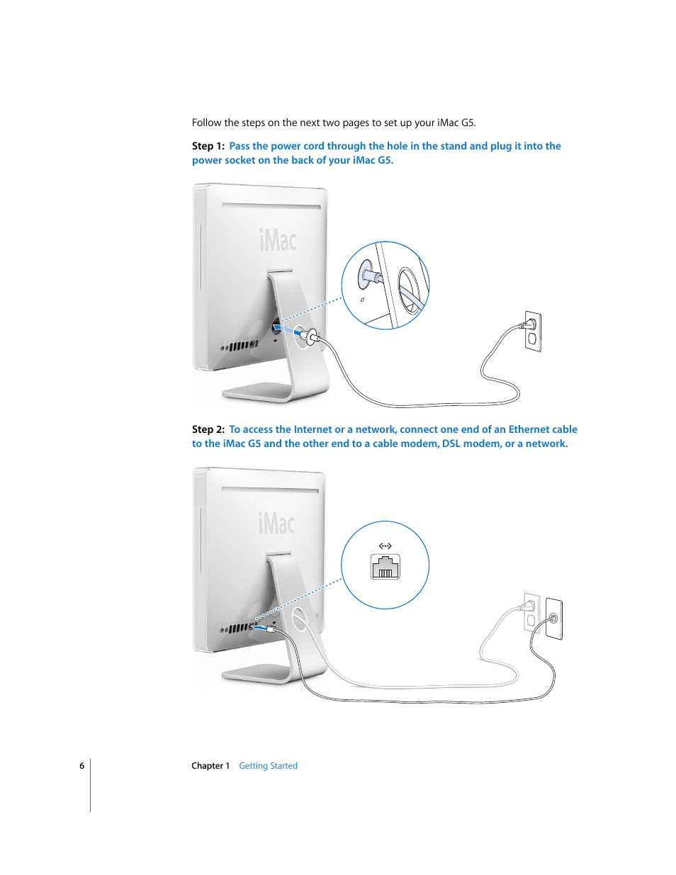Apple iMac G5 (iSight) User Manual | Page 6 / 96