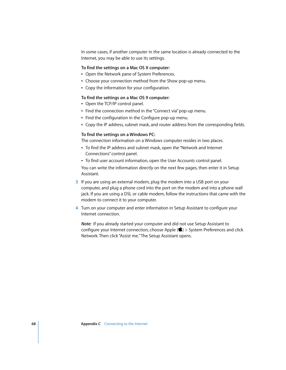 Apple iMac G5 (iSight) User Manual | Page 68 / 96